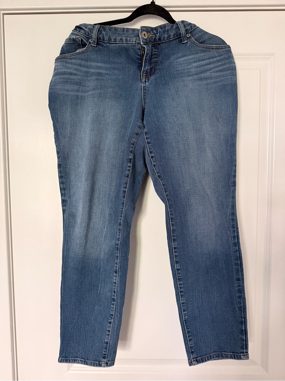 torrid Vintage-Inspired Mid Blue Straight Leg Jeans